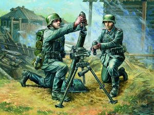 Zvezda    German 81-mm Mortar with Crew           