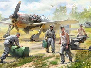 Zvezda    German Airforce ground crew