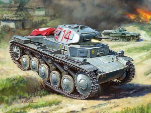 Zvezda    German Panzer II                                        