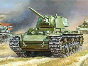 Zvezda    KV-1W/F-32 GUN