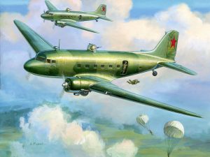 Zvezda    Li-2 Soviet Transport Plane