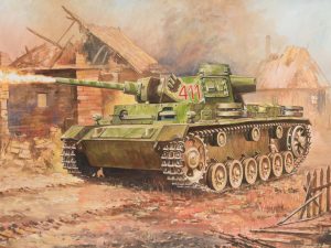 Zvezda    Panzer III Flamethrower Tank