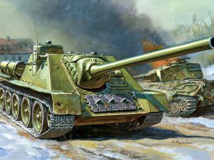 Zvezda    Self-propelled Gun SU-100