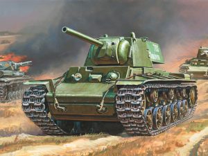 Zvezda    Soviet Heavy Tank KV-1                     