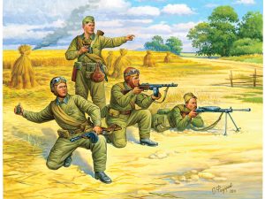 Zvezda    Soviet Paratroops