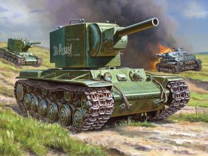 Zvezda    Soviet Tank KV-2