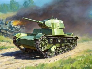 Zvezda    Soviet Tank T-26                                      