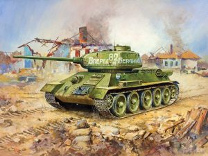 Zvezda    Soviet Tank T-34/85