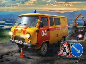 Zvezda   UAZ Gas Service Car