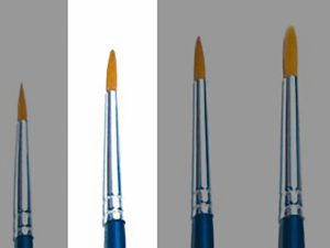 Italeri 0 Brush Synthetic Round - SINGLE PACK
