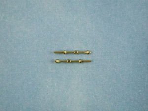 Ripmax 0 Hole Capping Stanchion, Brass 10mm (pk10)