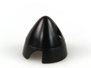 JP 1 1/2in (37mm) Black Nylon Spinner