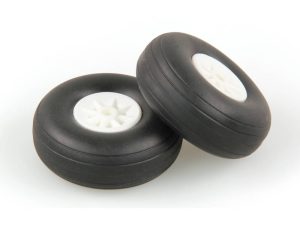JP 1 3/4in - (44mm) White Wheels (2 pcs)