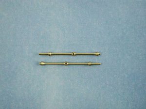 Ripmax 1 Hole Capping Stanchion, Brass 20mm (pk10)