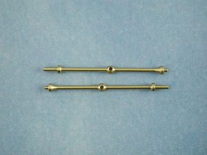 Ripmax 1 Hole Capping Stanchion, Brass 30mm (pk10)