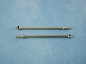 Ripmax 1 Hole Stanchion, Brass 30mm (Pk10)