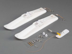 E-flite 10-15 Size Taildragger Ski Set (3mm Axle)