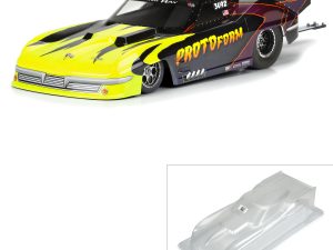 PRM 1/10 1963 Chevrolet Corvette Stingray Pro Mod Clear Body: Dr