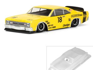 PRM 1/10 1967 Dodge Dart Clear Body: Vintage Trans-Am