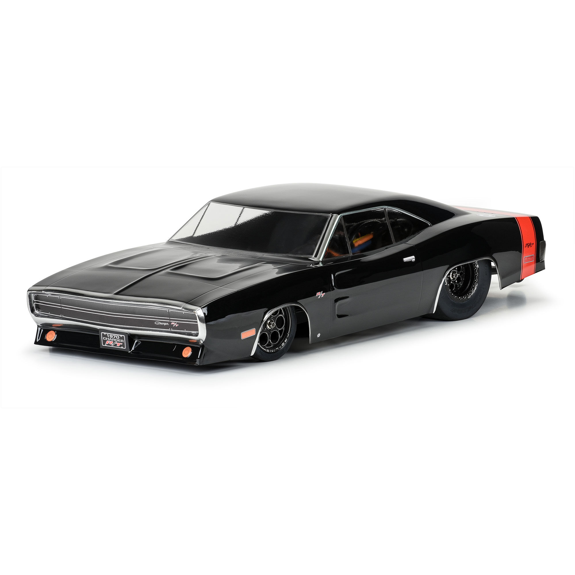 PRO 1/10 1970 Dodge Charger Clear Body: Drag Car - Image 3