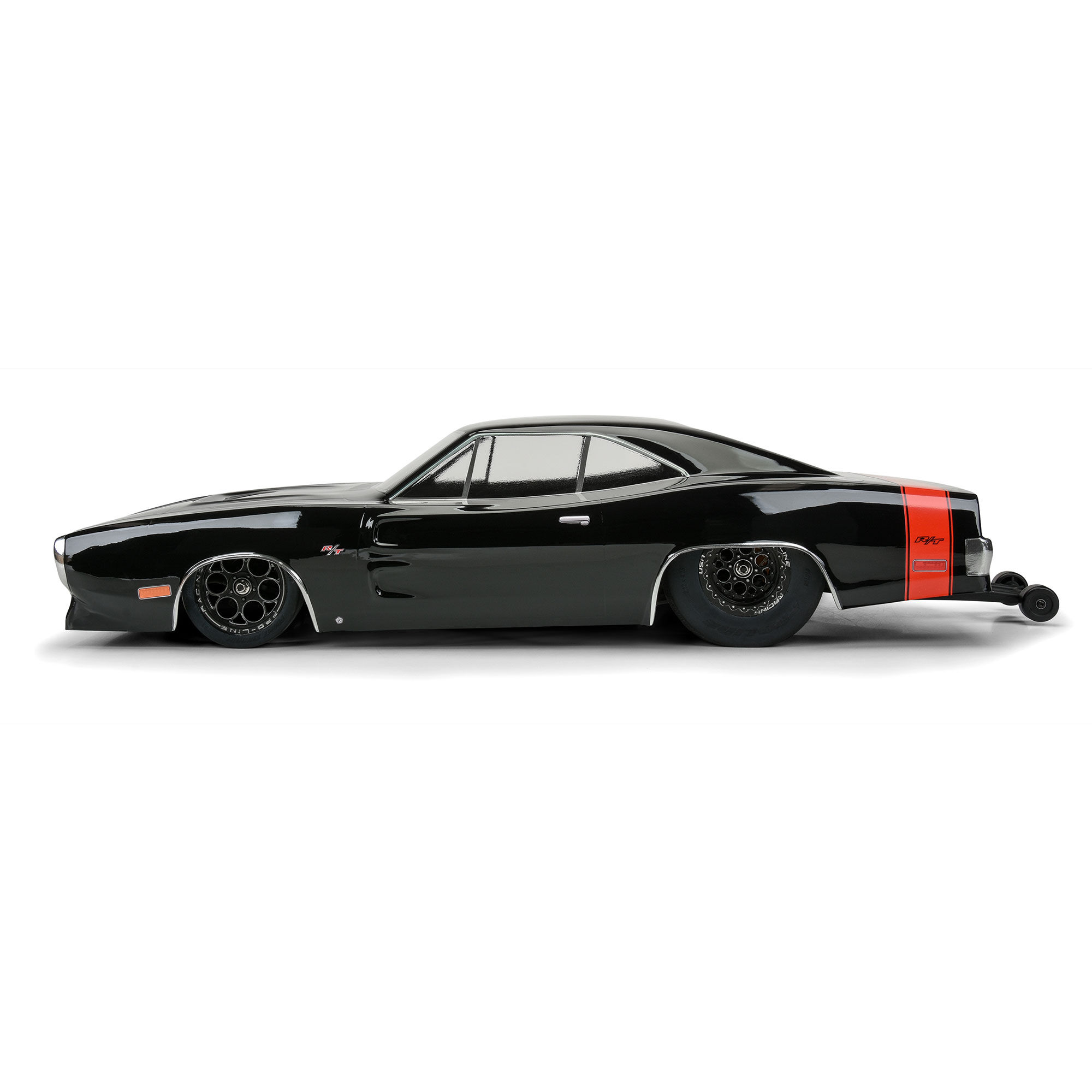 PRO 1/10 1970 Dodge Charger Clear Body: Drag Car - Image 4
