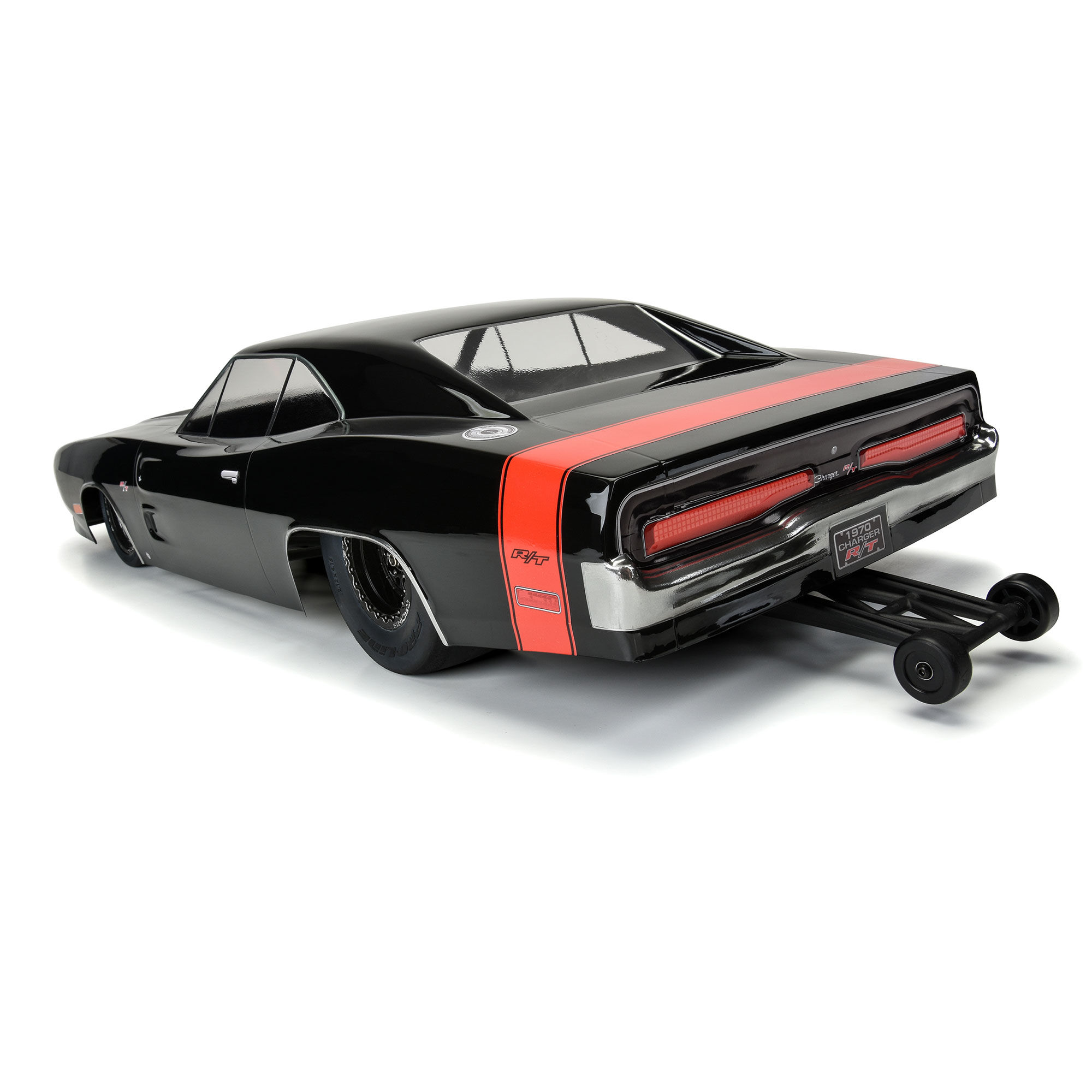 PRO 1/10 1970 Dodge Charger Clear Body: Drag Car - Image 5