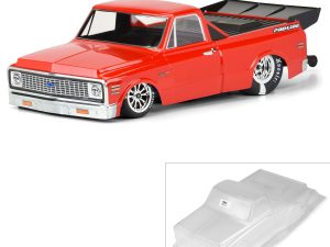PRO 1/10 1972 Chevy C-10 Clear Body: Drag Car