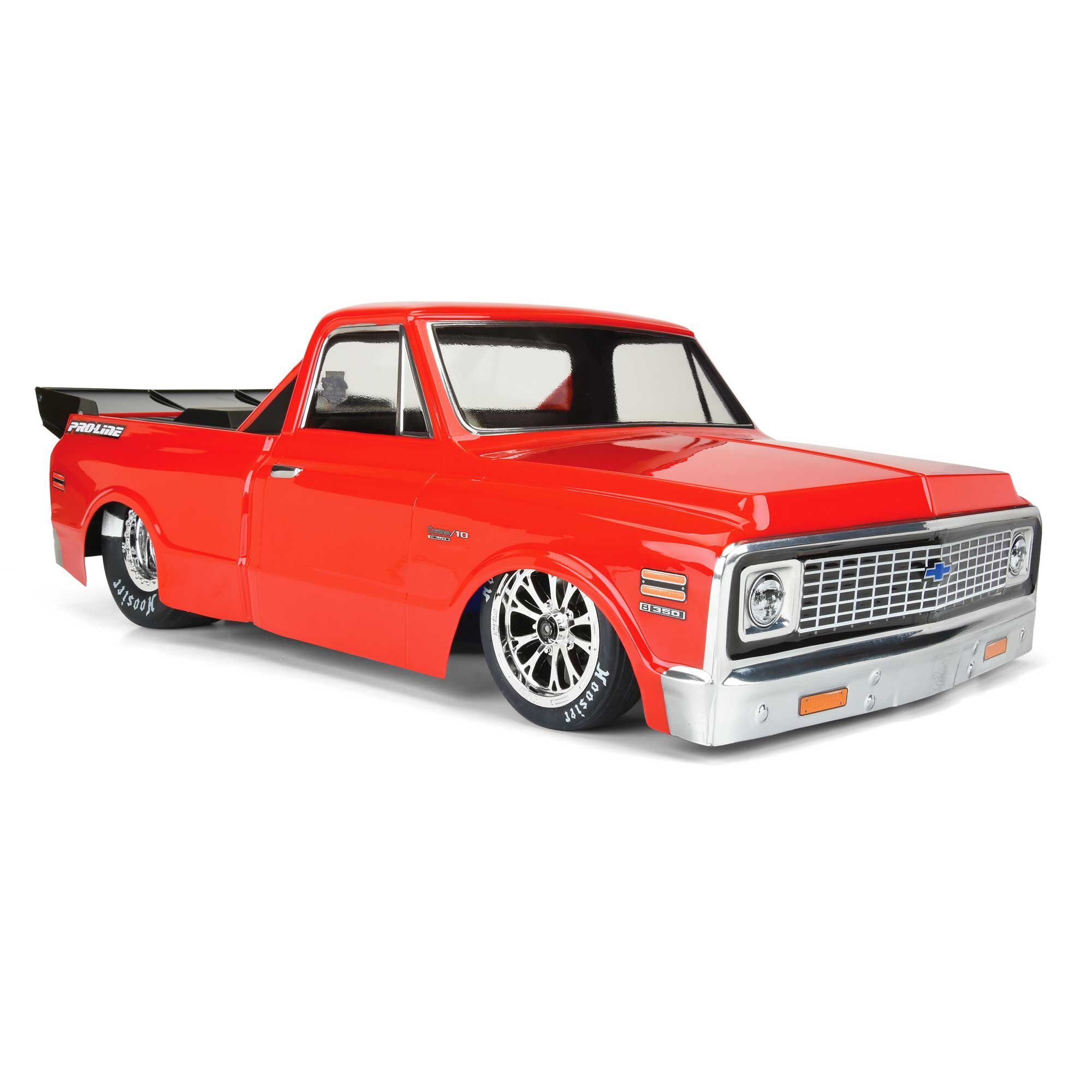 PRO 1/10 1972 Chevy C-10 Clear Body: Drag Car - Image 4
