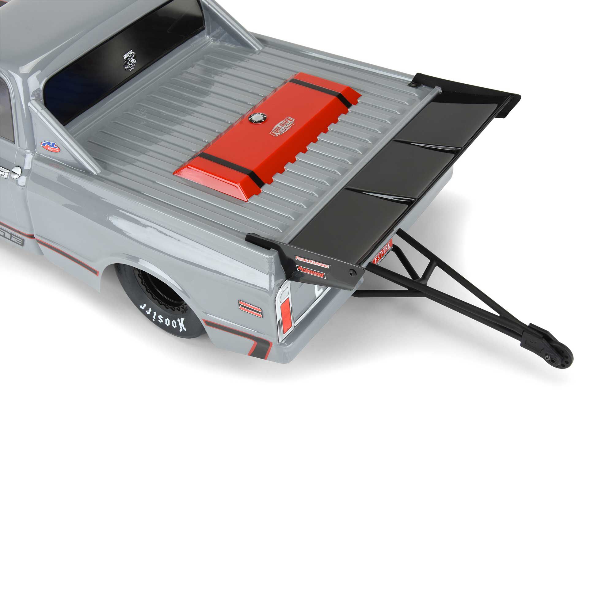 PRO 1/10 1972 Chevy C-10 Clear Body: Drag Car - Image 6