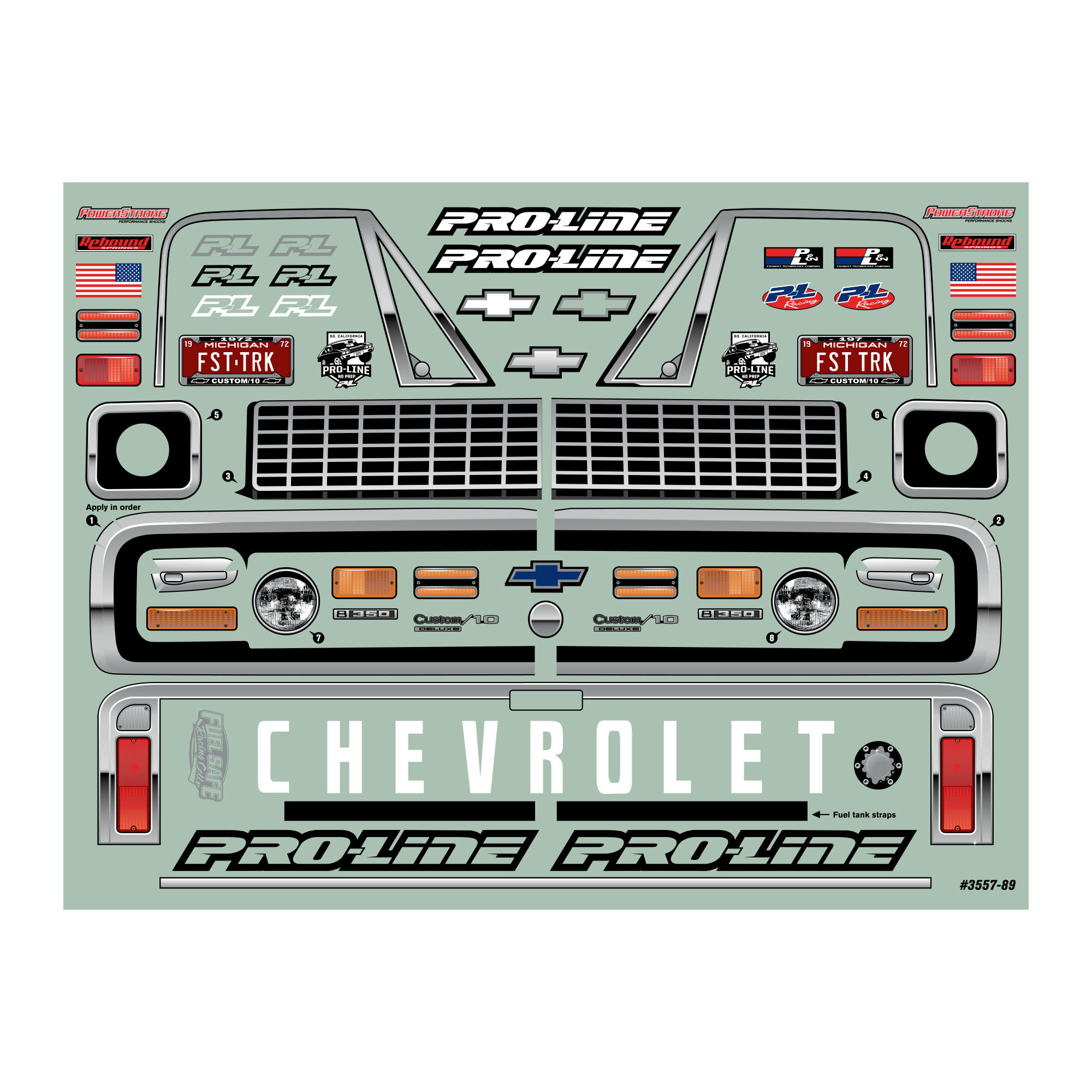 PRO 1/10 1972 Chevy C-10 Clear Body: Drag Car - Image 10