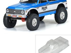 PRO 1/10 1972 Chevy K-10 Clear Body 12.3" Wheelbase Crawlers