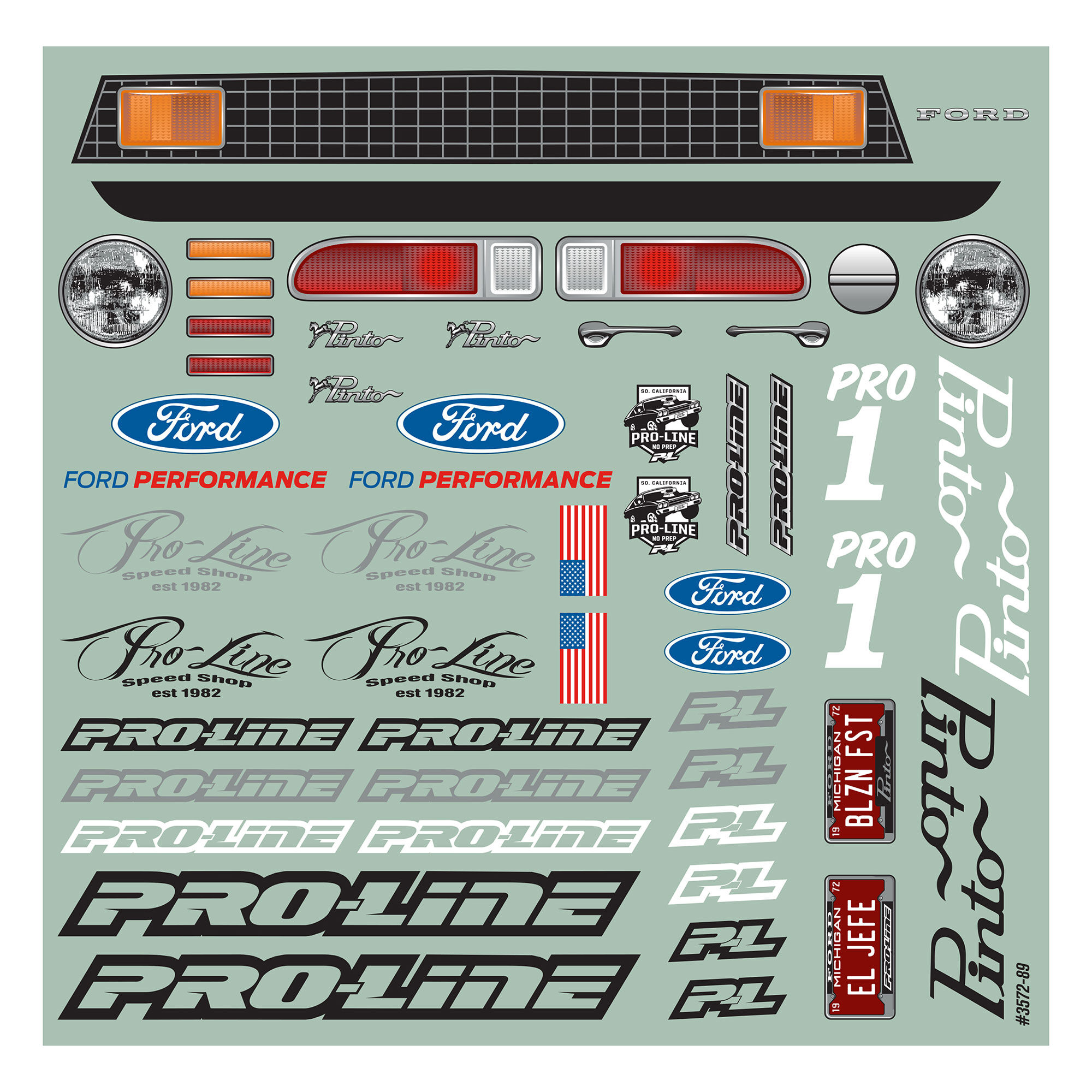 PRO 1/10 1972 Ford Pinto Clear Body (11.25" Wheelbase): Buggy Dr - Image 11