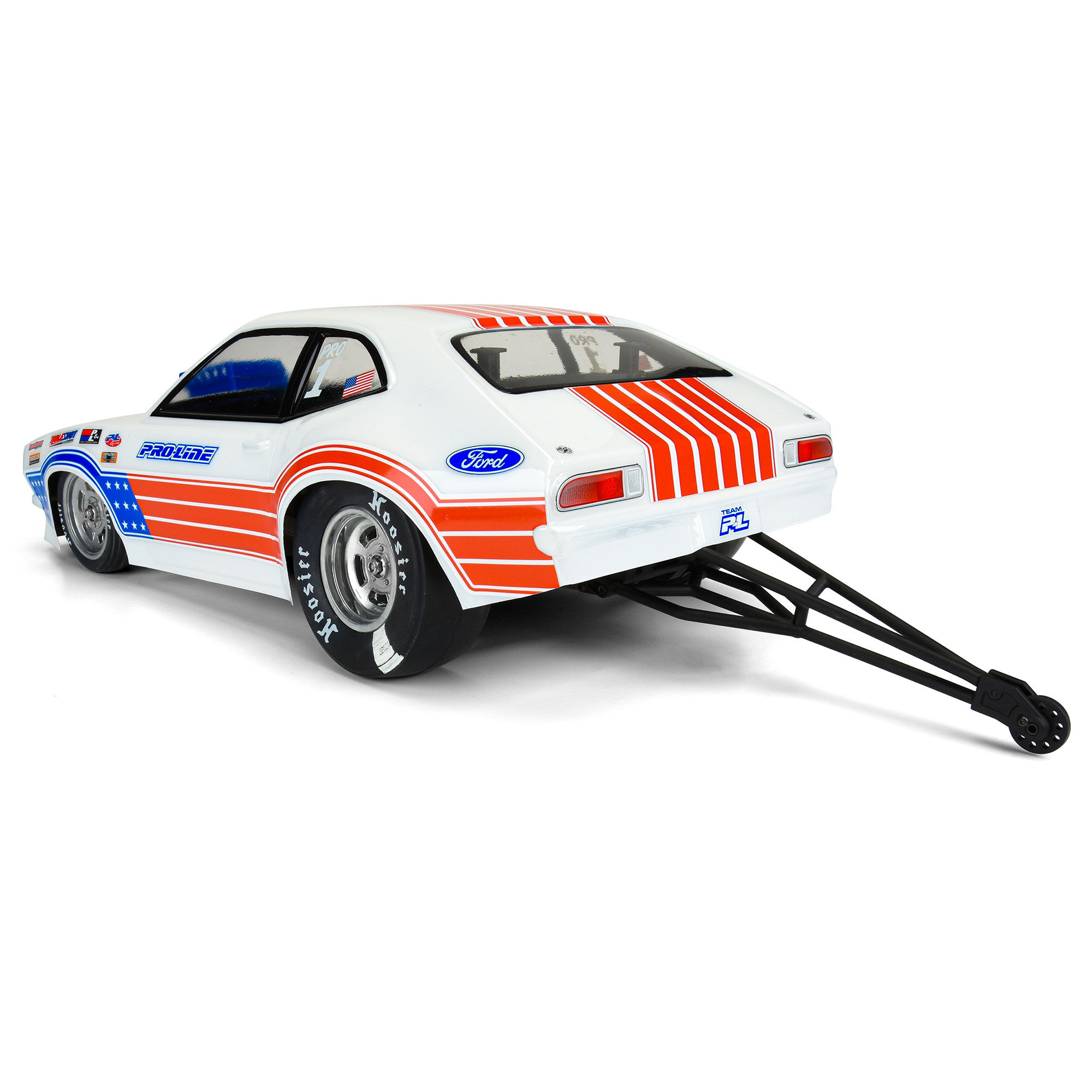 PRO 1/10 1972 Ford Pinto Clear Body (11.25" Wheelbase): Buggy Dr - Image 7