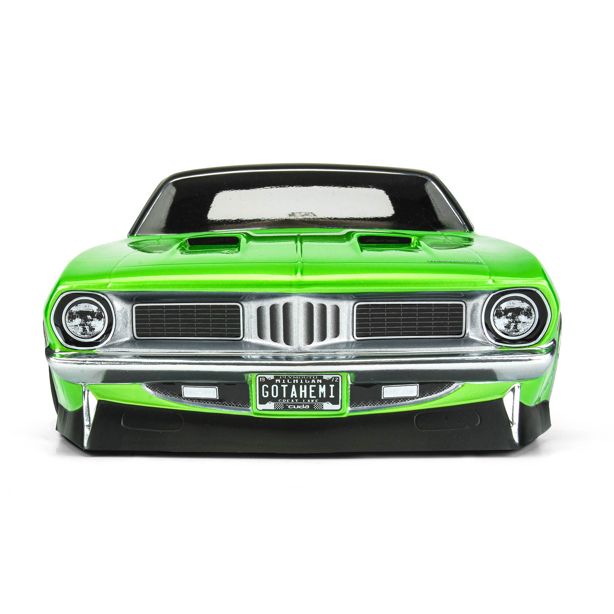 PRO 1/10 1972 Plymouth Barracuda Clear Body: Drag Car - Image 9