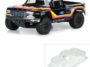 PRO 1/10 1979 Ford F-150 Race Truck Clear Body: Short Course