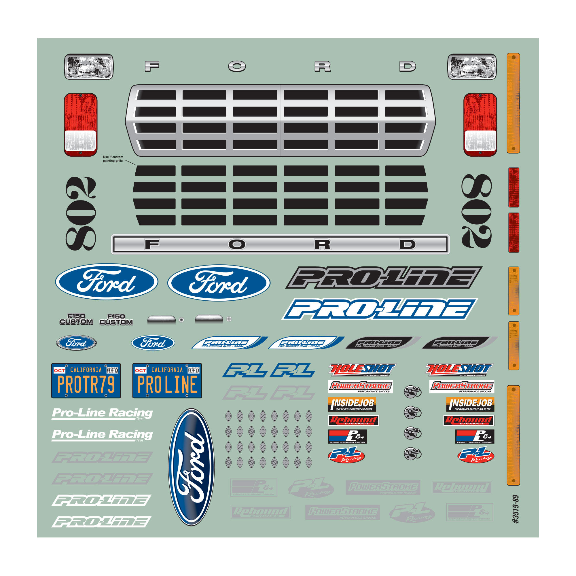 PRO 1/10 1979 Ford F-150 Race Truck Clear Body: Short Course - Image 9
