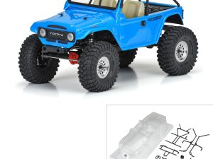 PRO 1/10 1979 Toyota Land Cruiser FJ40 Clear Body/Cage 12.3" WB
