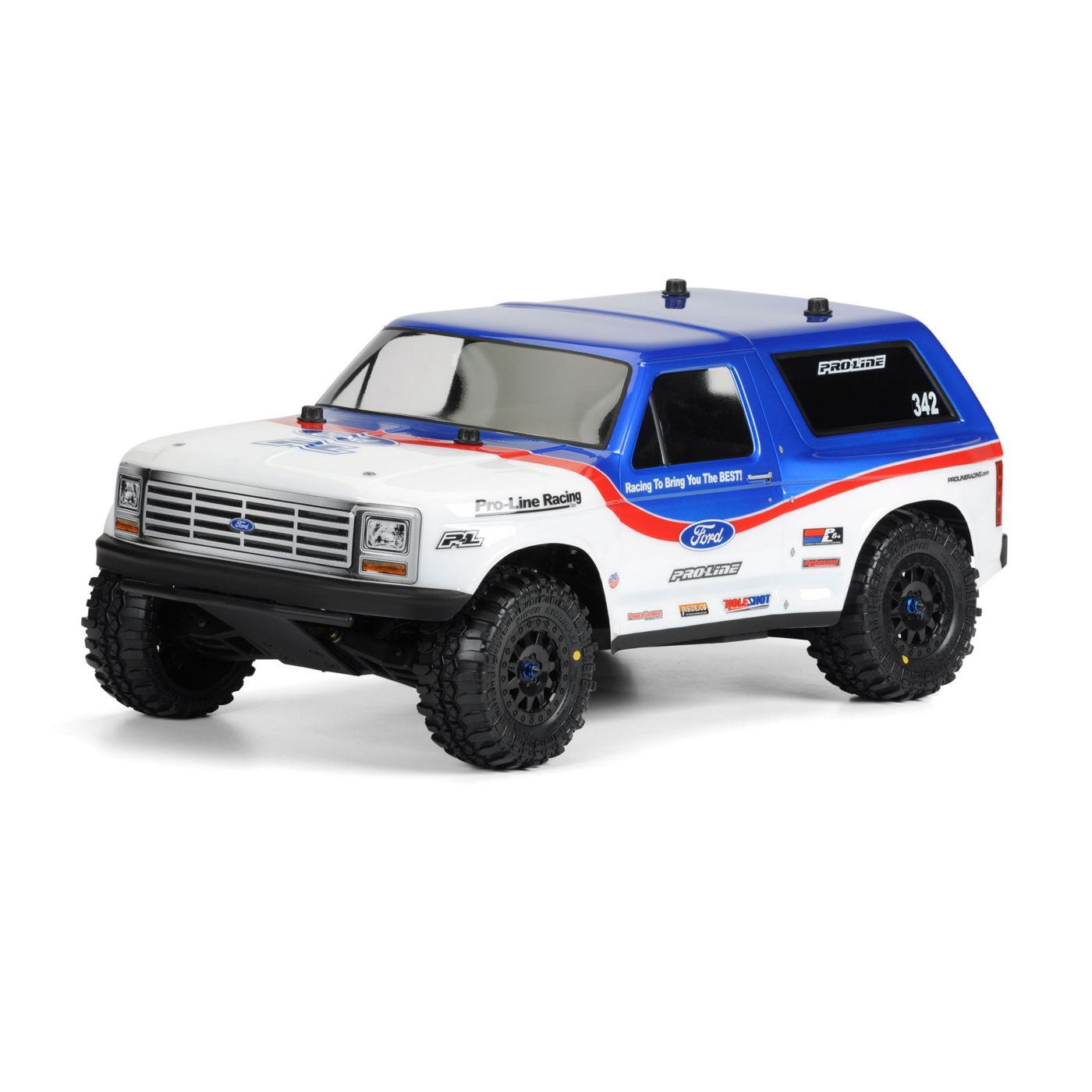 PRO 1/10 1981 Ford Bronco Clear Body: Short Course - Image 2