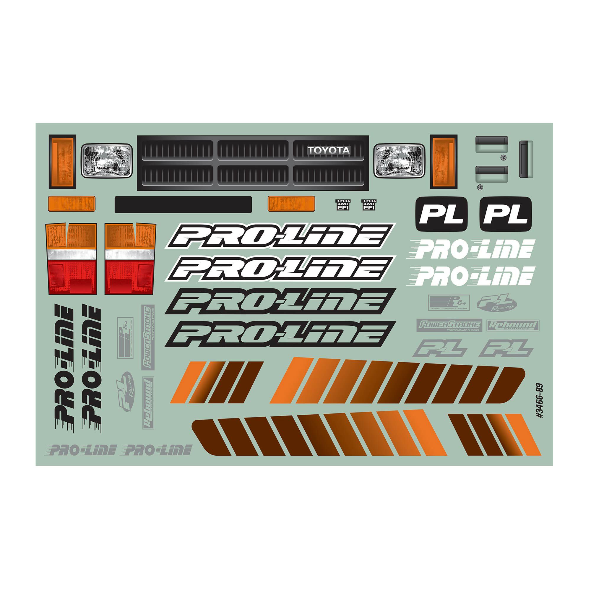 PRO 1/10 1985 Toyota HiLux SR5 Clear Body 12.3" (313mm) Wheelbas - Image 11