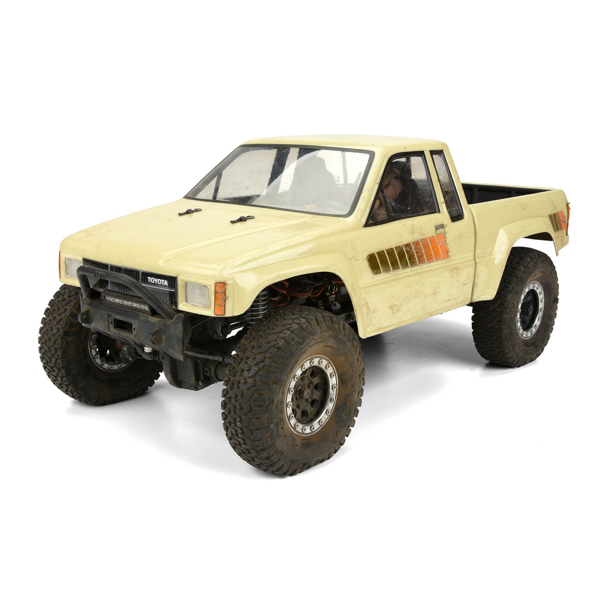 PRO 1/10 1985 Toyota HiLux SR5 Clear Body 12.3" (313mm) Wheelbas - Image 9