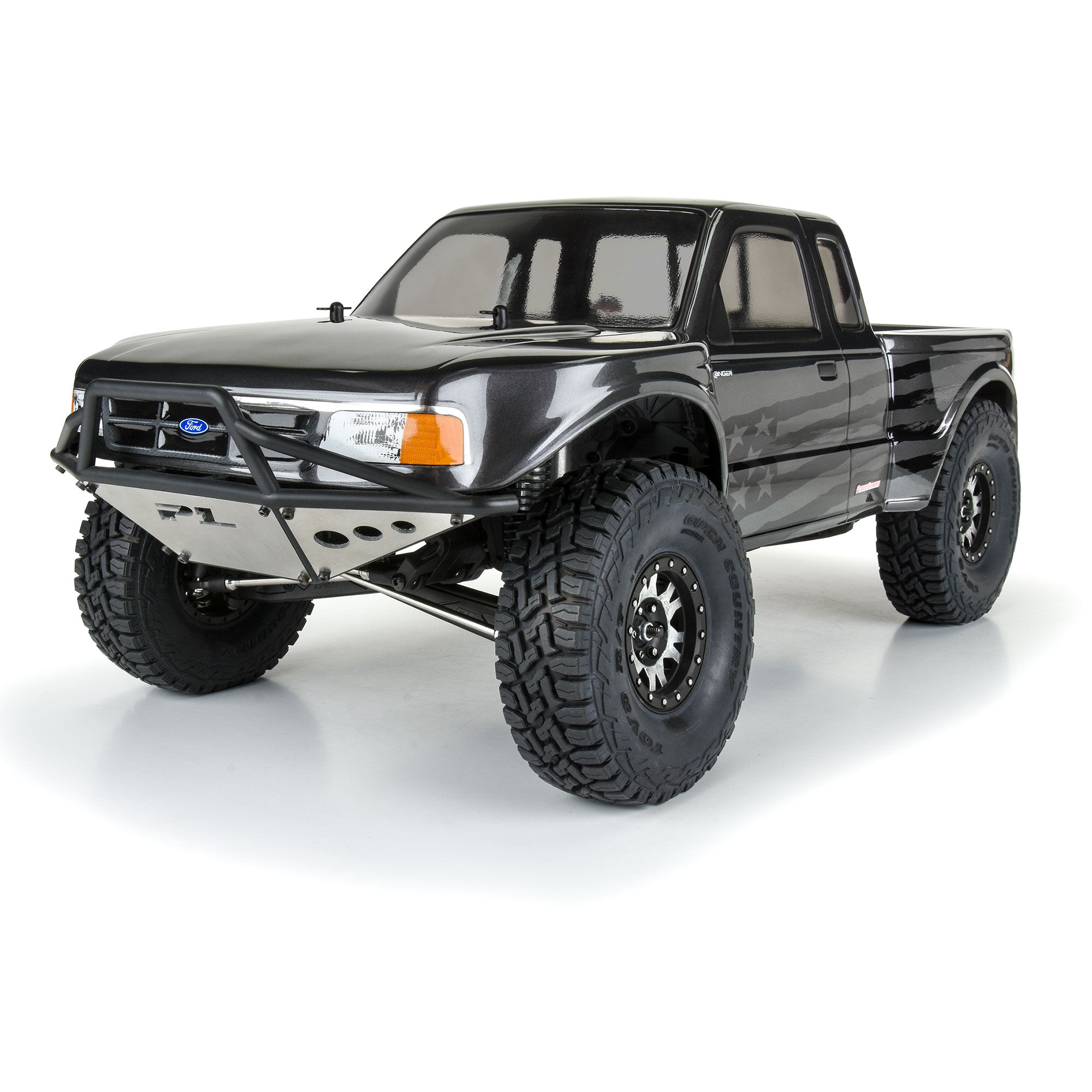 PRO 1/10 1993 Ford Ranger Pre-Runner Clear Body 12.3" WB Crawler - Image 6