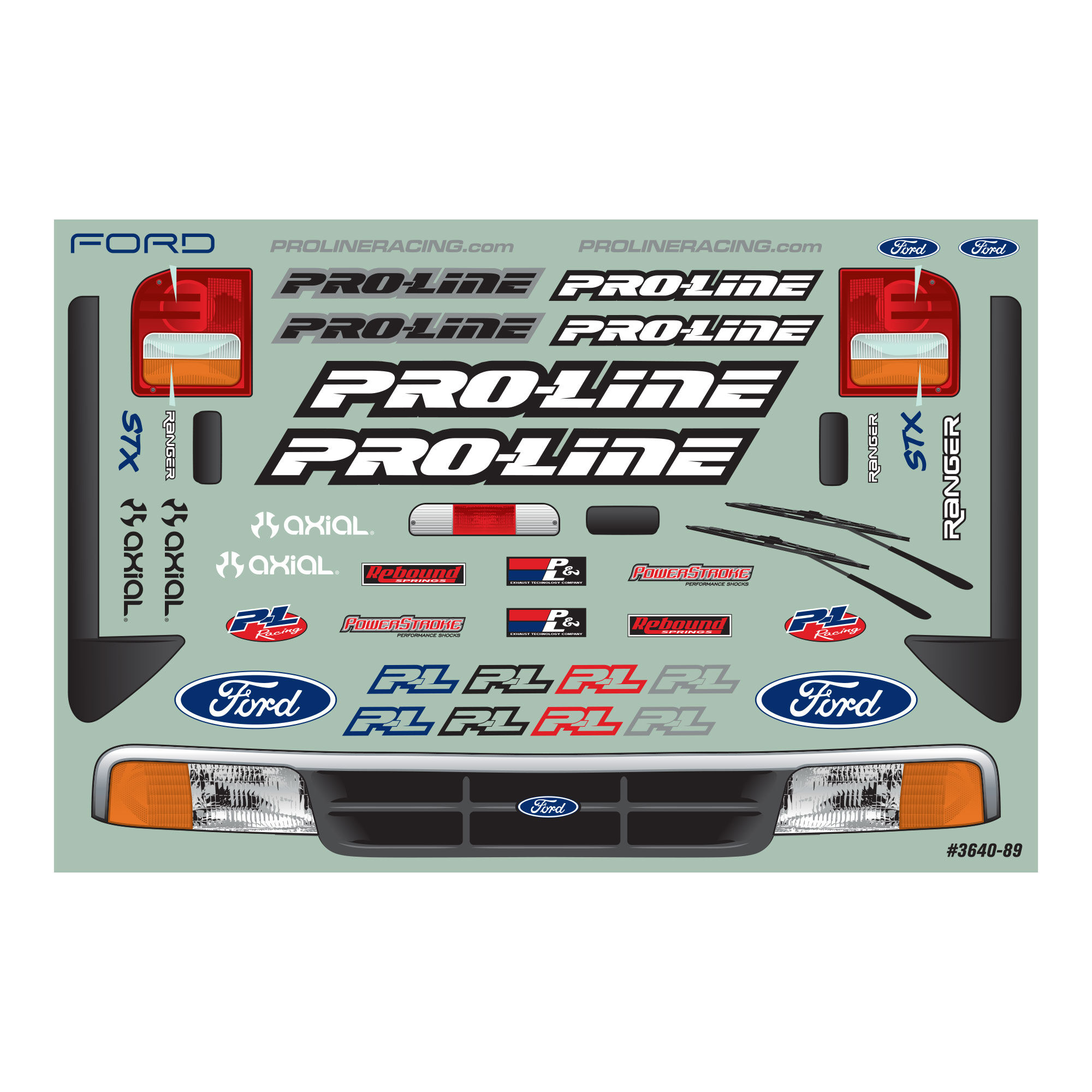 PRO 1/10 1993 Ford Ranger Pre-Runner Clear Body 12.3" WB Crawler - Image 7
