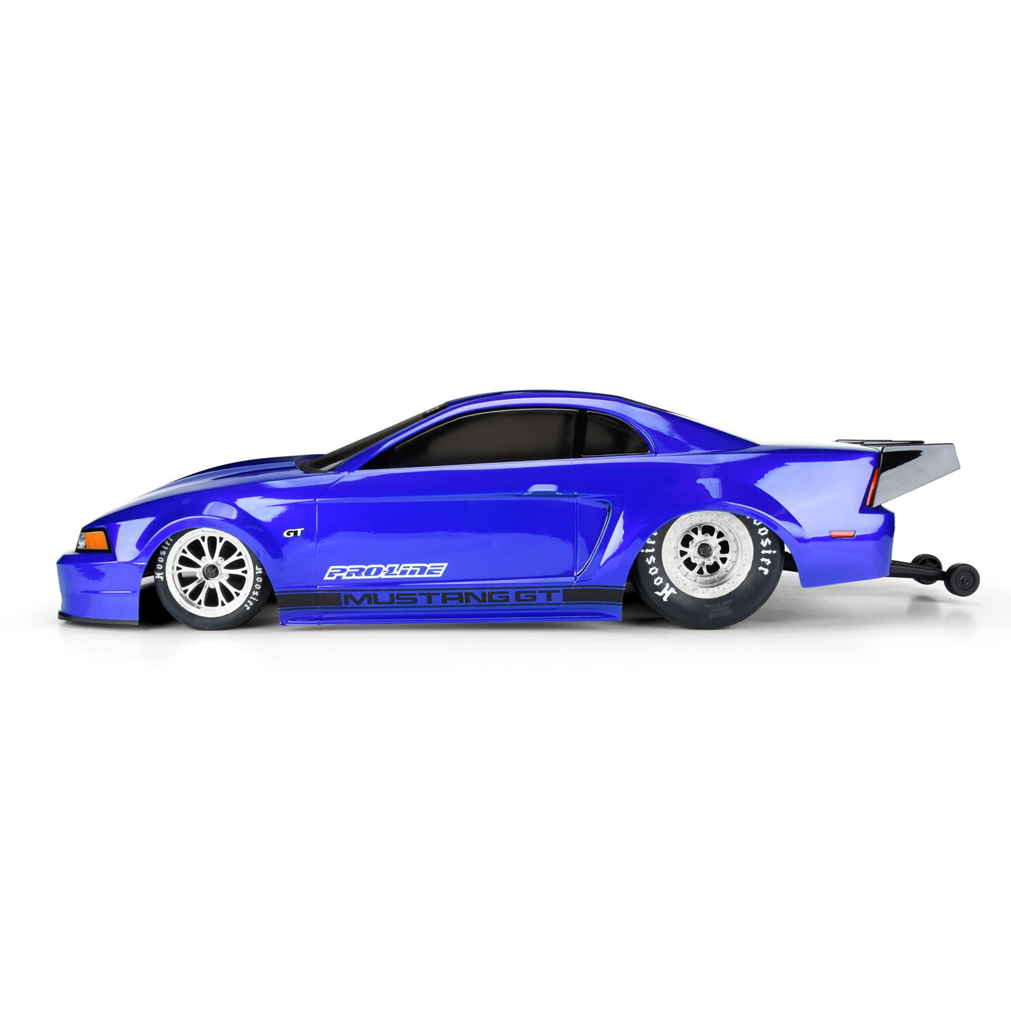 PRO 1/10 1999 Ford Mustang Clear Body: Drag Car - Image 4
