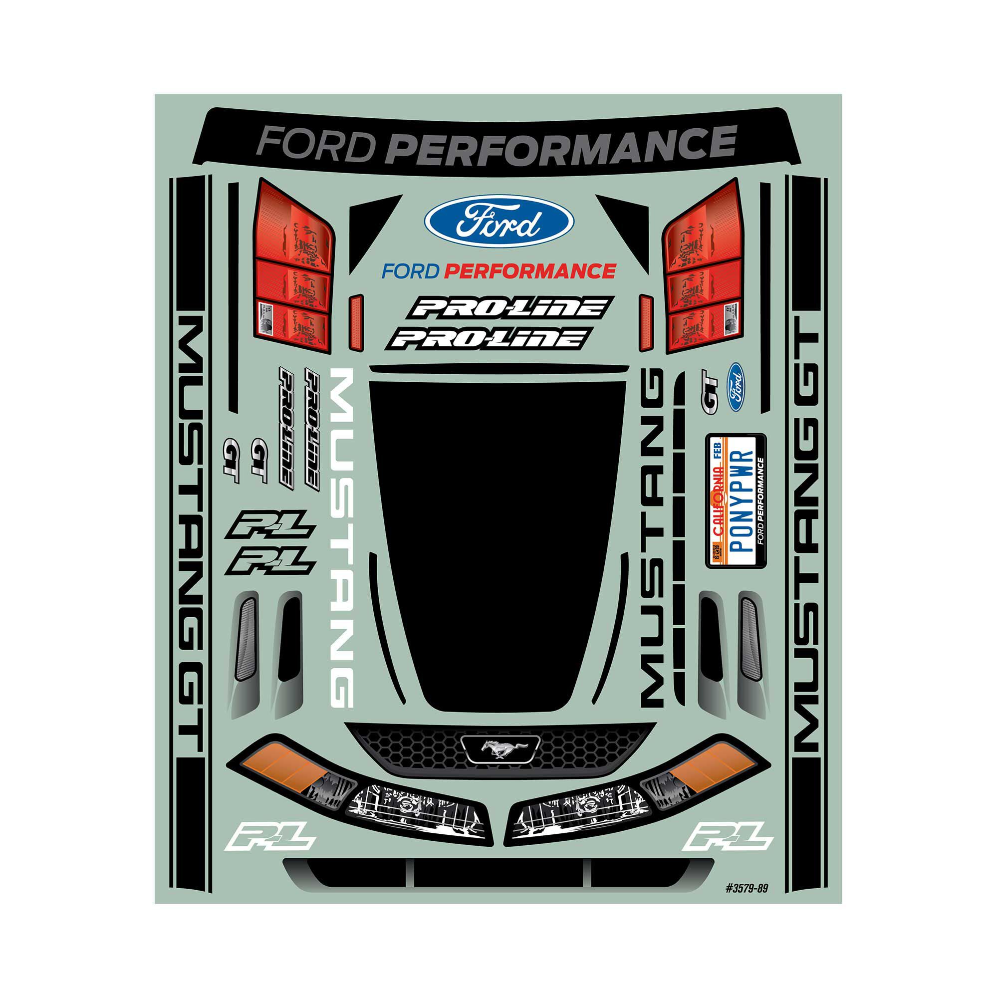 PRO 1/10 1999 Ford Mustang Clear Body: Drag Car - Image 8