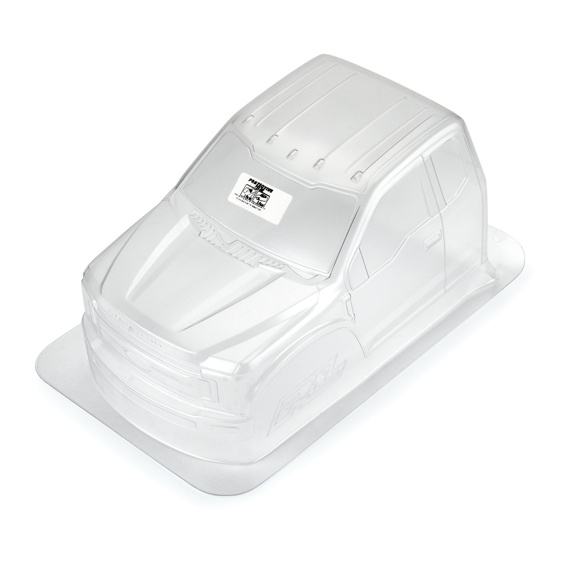 PRO 1/10 2017 Ford F-250 Super Duty Cab-Only Clear Body 12.3" WB - Image 2