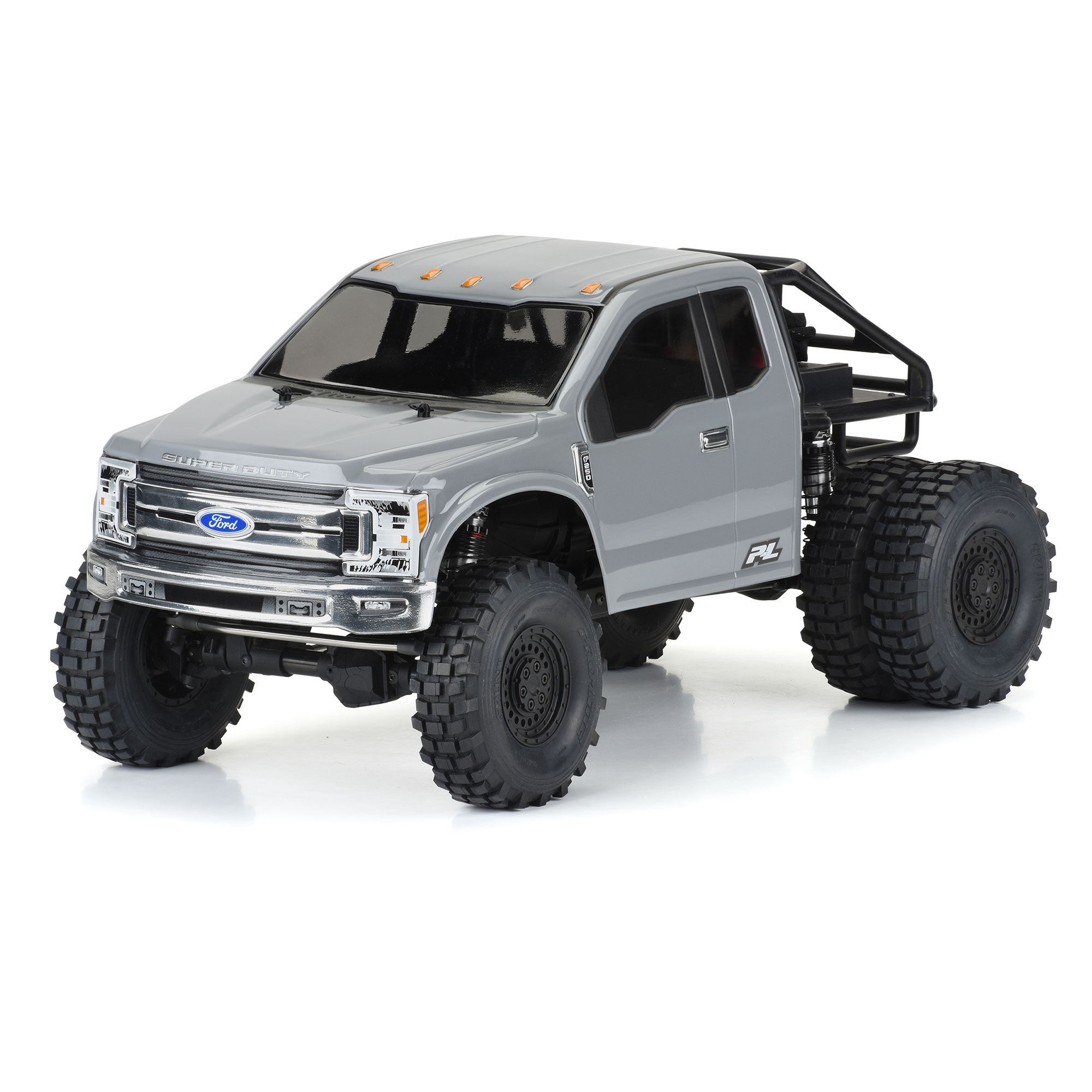 PRO 1/10 2017 Ford F-250 Super Duty Cab-Only Clear Body 12.3" WB - Image 3