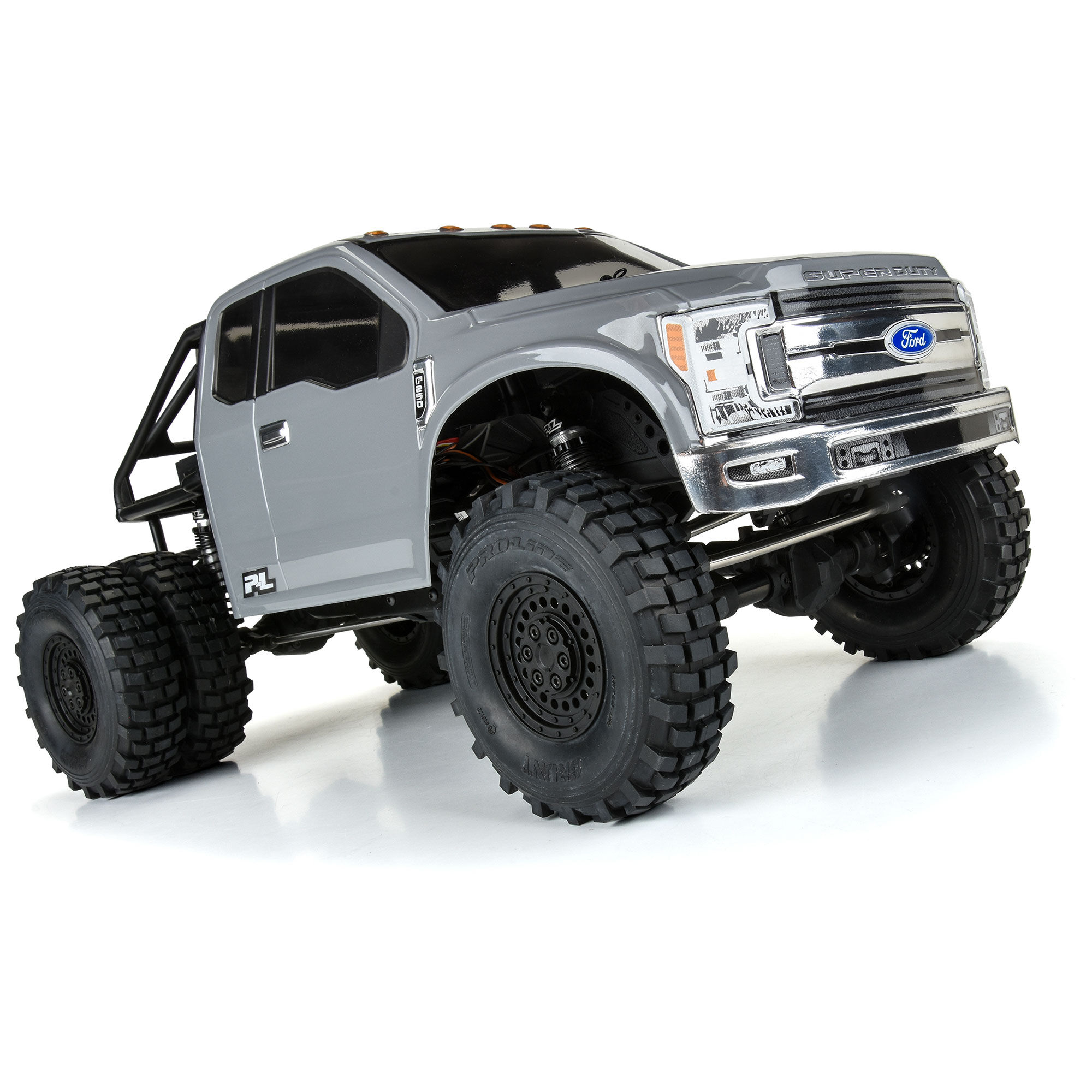PRO 1/10 2017 Ford F-250 Super Duty Cab-Only Clear Body 12.3" WB - Image 6