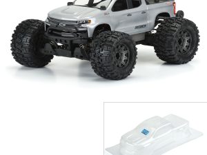 PRO 1/10 2019 Chevy Silverado Z71 Trail Boss Clear Body: Stamped