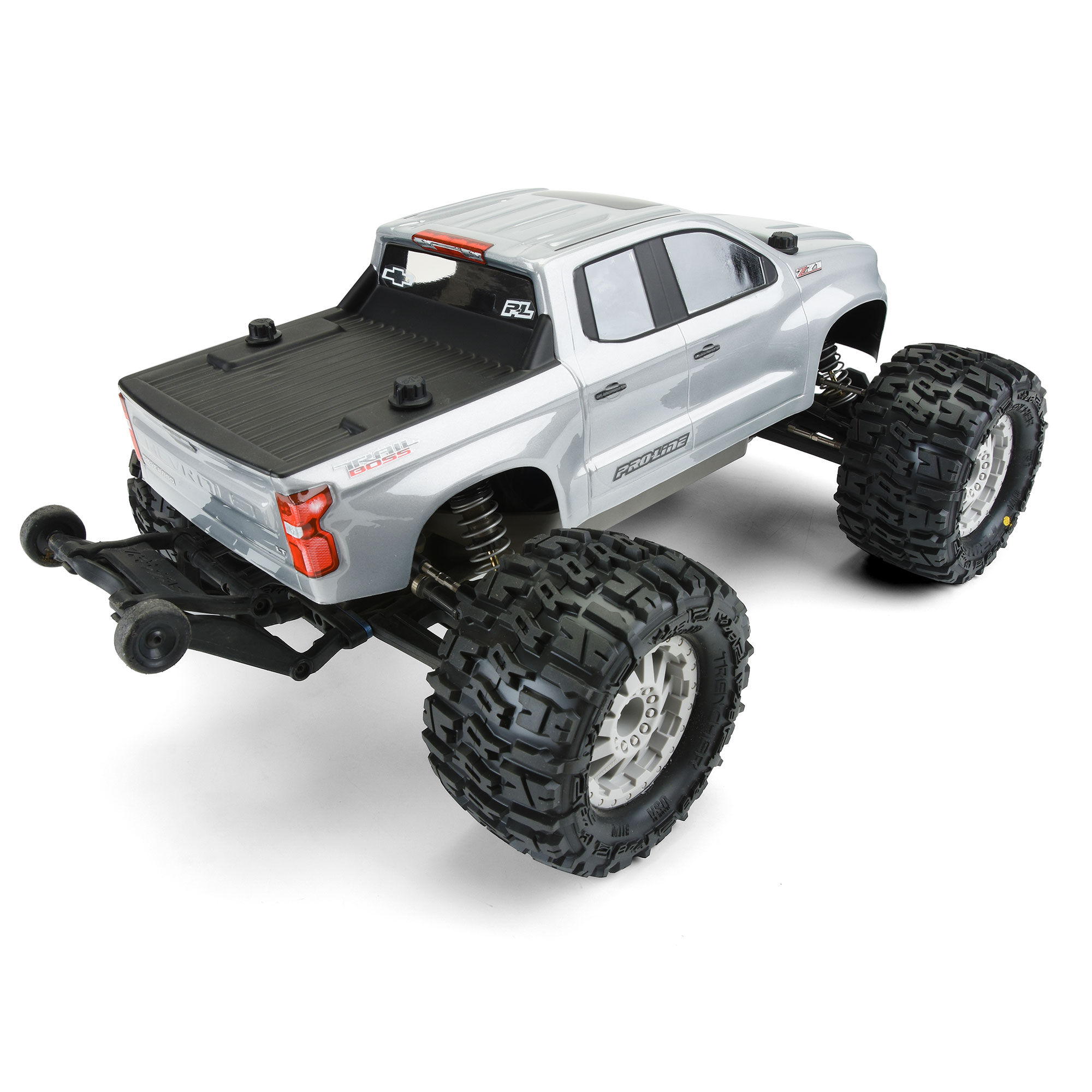 PRO 1/10 2019 Chevy Silverado Z71 Trail Boss Clear Body: Stamped - Image 6