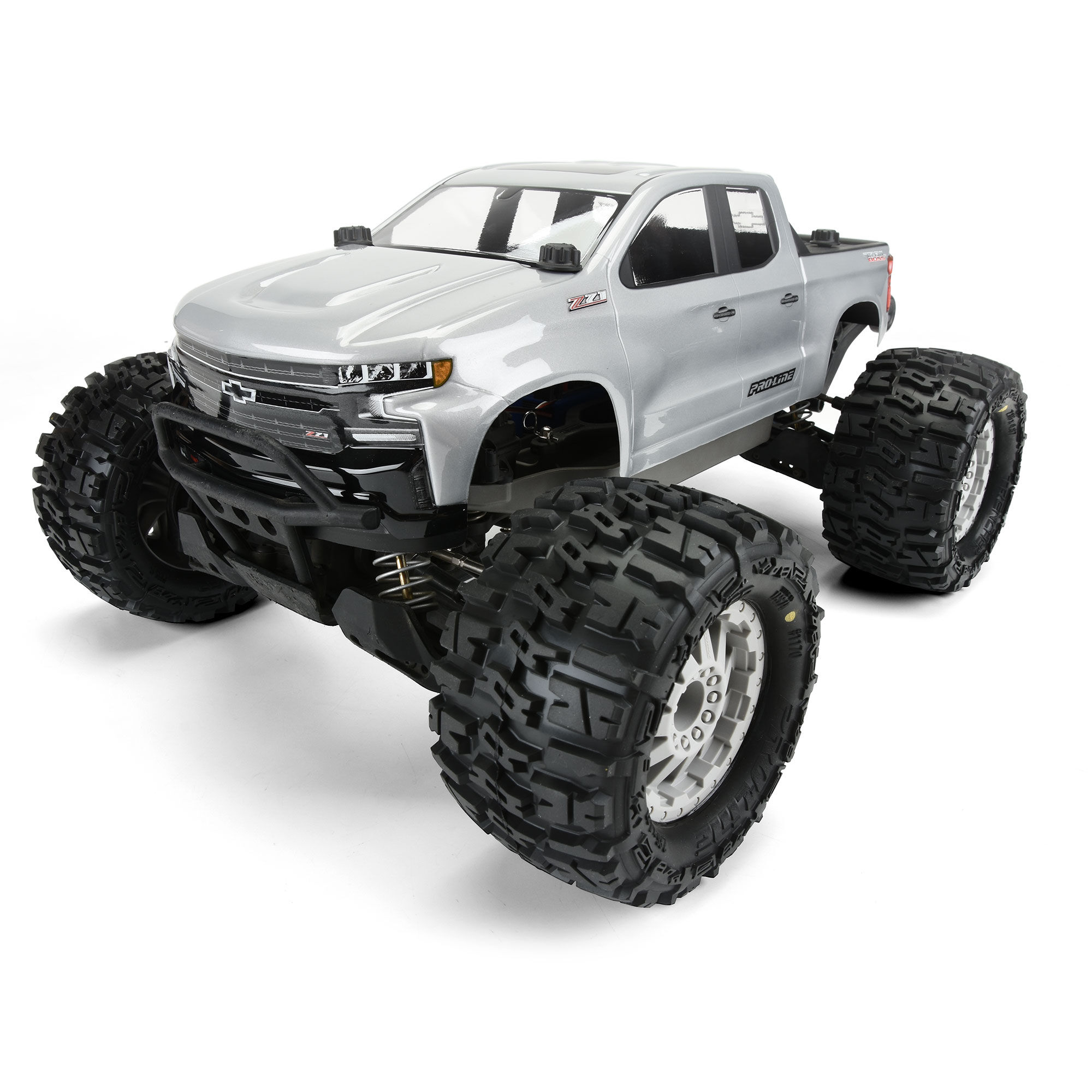 PRO 1/10 2019 Chevy Silverado Z71 Trail Boss Clear Body: Stamped - Image 7